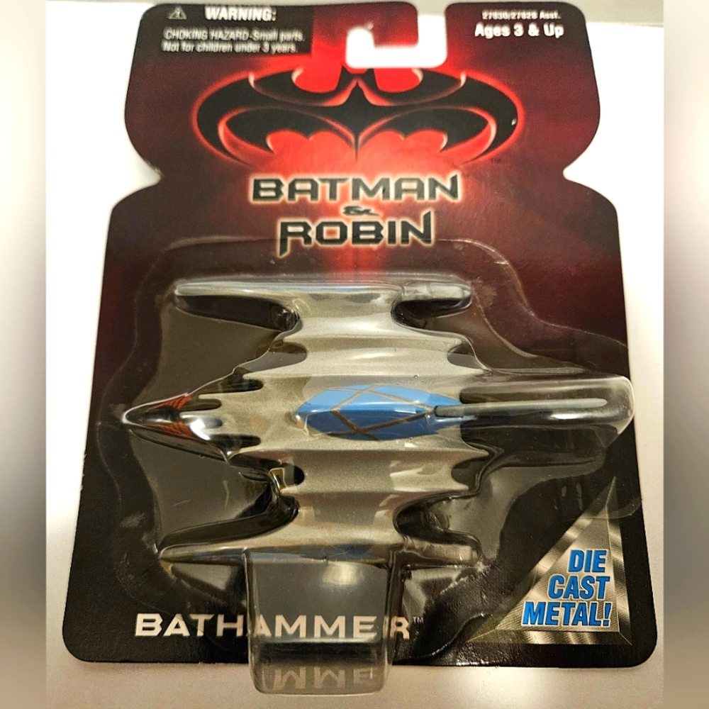 Kenner Batman & Robin Bat Hammer Die-Cast Collector Edition.